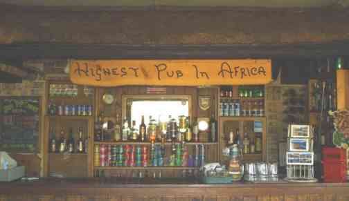 Highest Pub in Africa
