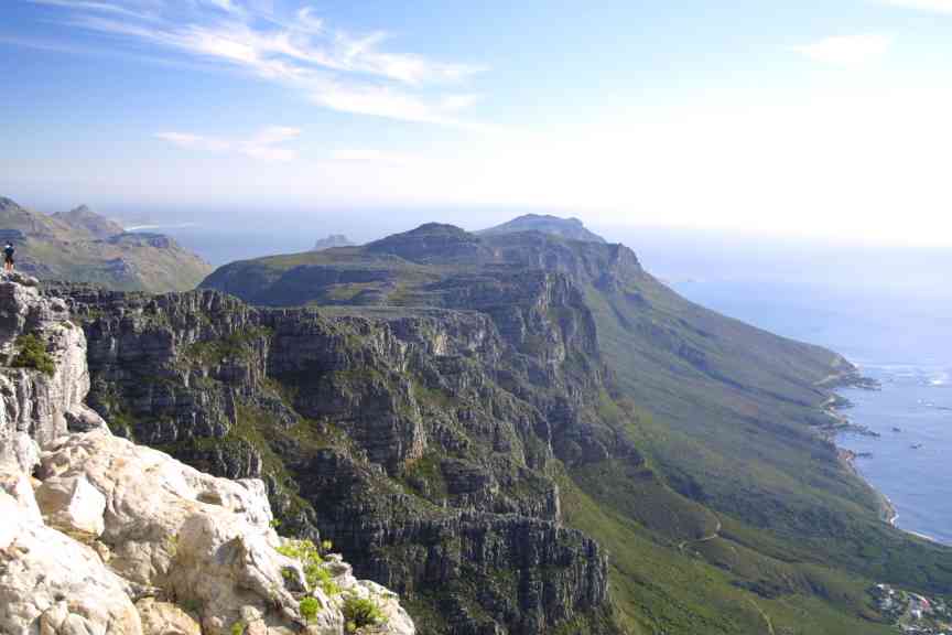 Looking down on Twelve Apostles