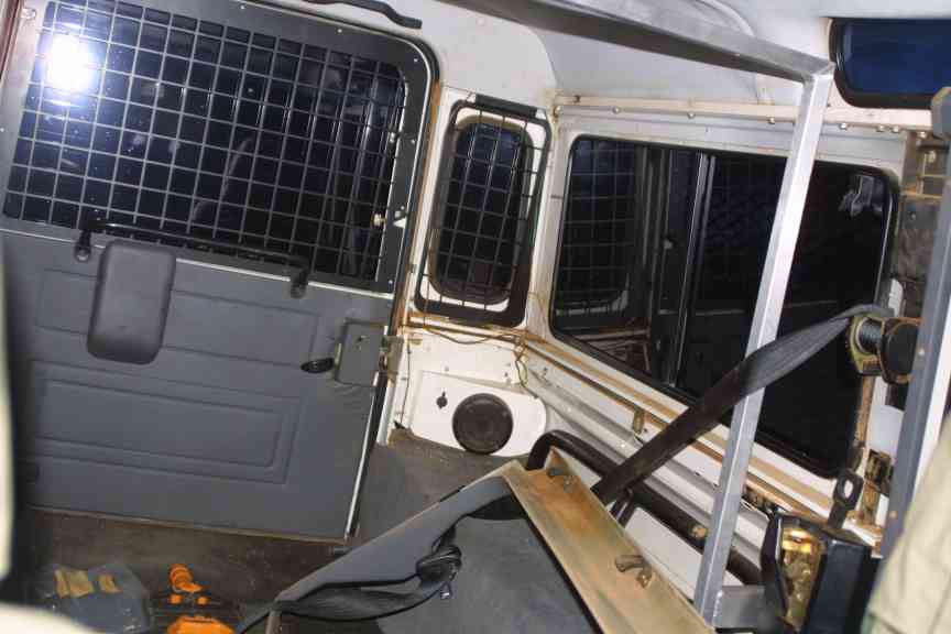 Interior to show window protection