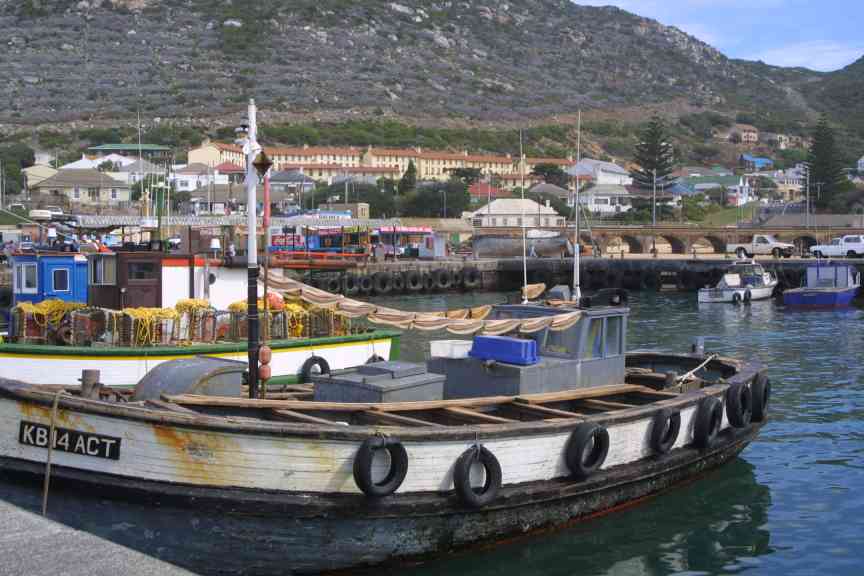 Snoek drying in the sun