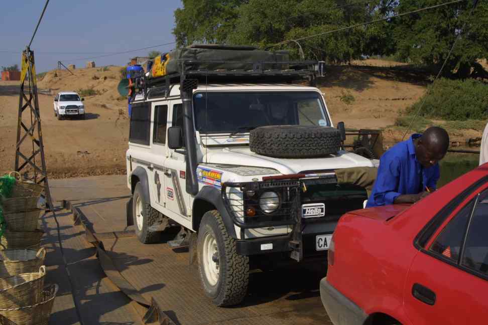 Daph on Kafue Ferry