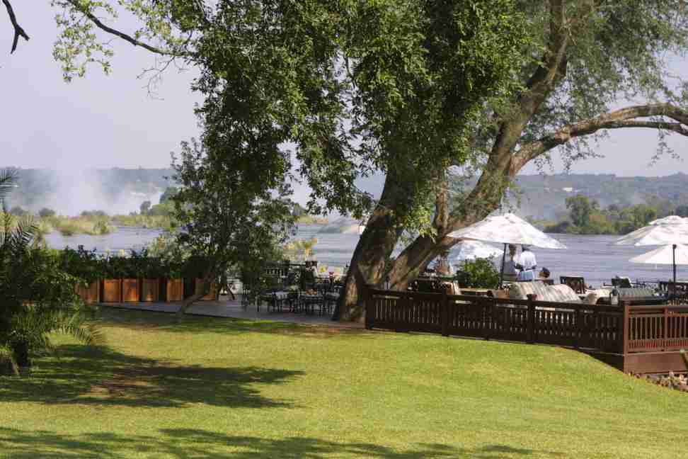 Zambezi from Royal Livingstone Hotel