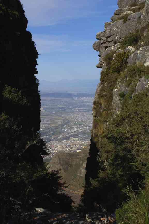 Path up Table Mountain