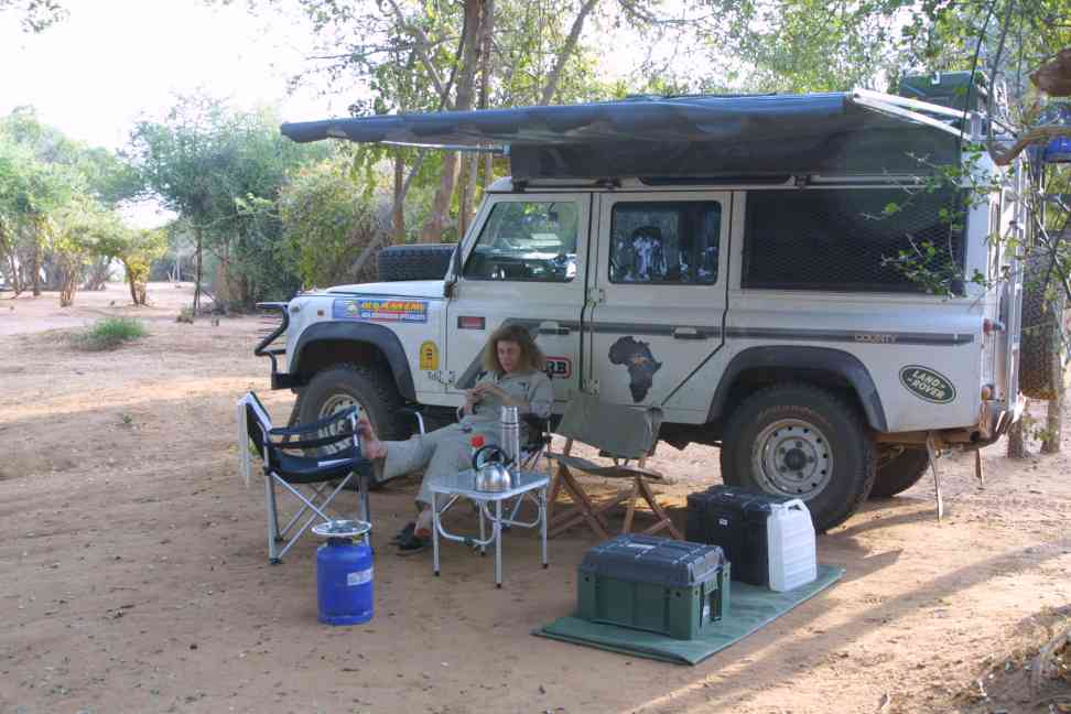 Community centre campsite on Zambezi