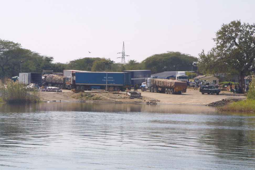 The Zambian landing stage